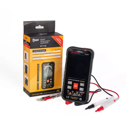 Мультиметр цифровой КВТ SMART KT 116 (87248) купить в Ноябрьске