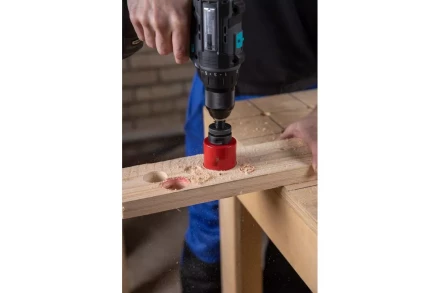 Коронка биметаллическая HAMMER Ф51х38мм 5/8&quot; BiMETALL (224-010) купить в Ноябрьске