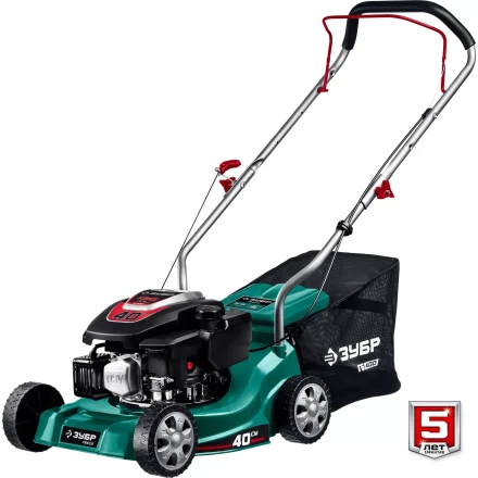 ЗУБР 400 мм, 3.5 л.с., бензиновая газонокосилка (ГБ-400) купить в Ноябрьске