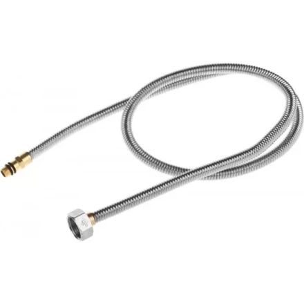 Подводка ЗУБР &quot;ЭКСПЕРТ&quot; сильфонная из нержавеющей стали, для смесителя, укороченная, г/ш (гайка-штуцер), 1/2&quot;, 1,0м 51012-100 купить в Ноябрьске