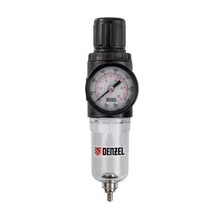 Фильтр-регулятор Denzel FR1500, 10 бар, 1500 л/мин, 1/4&quot;, 57459 купить в Ноябрьске