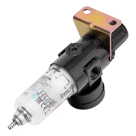 Фильтр-регулятор Denzel FR1500, 10 бар, 1500 л/мин, 1/4&quot;, 57459 купить в Ноябрьске