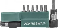 Комплект вставок TORX с центрированным штифтом T-10H-T40H 1/4"DR 8предметов S08H2ST8S Jonnesway 47460