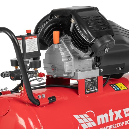Компрессор воздушный MTX КК-2200/100, 2,2 кВт, 350 л/мин, 100 л, прямой привод, масляный купить в Ноябрьске