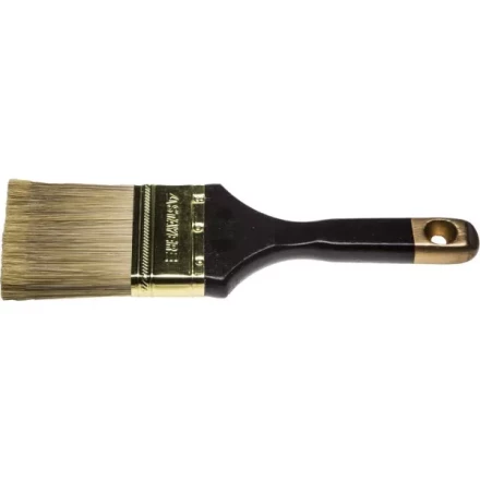 STAYER “KANEKARON-EURO”. Кисть плоская, искусственная щетина, деревянная ручка, 75мм 0106-075 купить в Ноябрьске