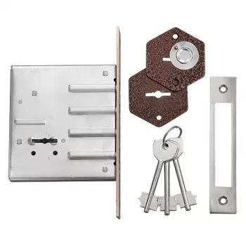 Замок врезной ЗВ-1, сувальдный  СИБРТЕХ 91665 купить в Ноябрьске