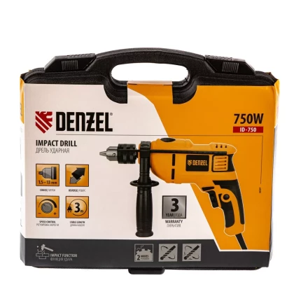 Дрель ударная ID-750 Denzel 26307 купить в Ноябрьске