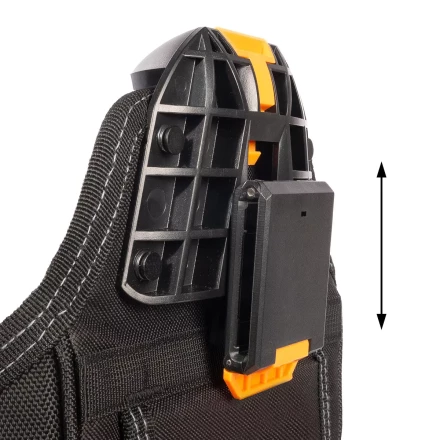 Быстросъемная поясная сумка модульного типа на клипсе с кобурой для подвешивания КВТ СМ-07 (91980) купить в Ноябрьске