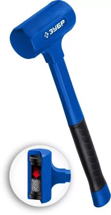 ЗУБР БМО, 42 мм, 450 г, безынерционный молоток, Профессионал (2049-450) купить в Ноябрьске