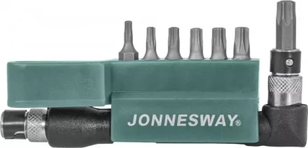 Комплект вставок TORX T10-T40  8 предметов S08H2S8S Jonnesway 47463 купить в Ноябрьске