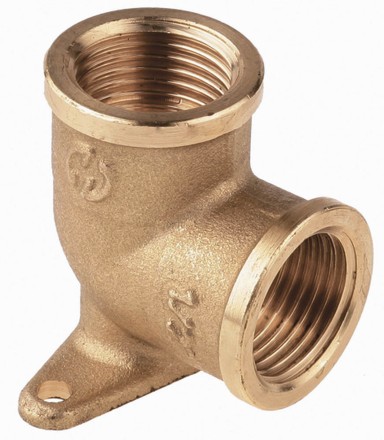 Уголок GENERAL FITTINGS с креплением к стене в двух точках, латунь, г/г, 1/2&quot; 51076-G/G-1/2 купить в Ноябрьске