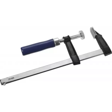 Струбцина DEXX, тип &quot;F&quot;, деревянная ручка, стальная закаленная рейка, 50х200мм 3205-50-200 купить в Ноябрьске