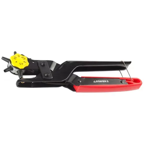 Дырокол STAYER "PROFESSIONAL" револьверный для кожи, усиленный, 6-в-1, 2-4,5мм 22943_z01 купить в Ноябрьске