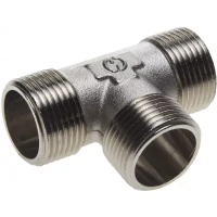 Тройник GENERAL FITTINGS никелированная латунь, ш/ш/ш, 1" 51051-1