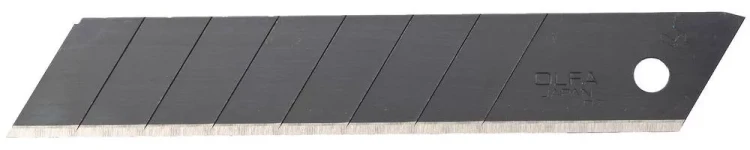 Лезвие OLFA BLACK MAX сегментированное, 8 сегментов, 18х100х0,5мм, 50шт OL-LBB-50B купить в Ноябрьске