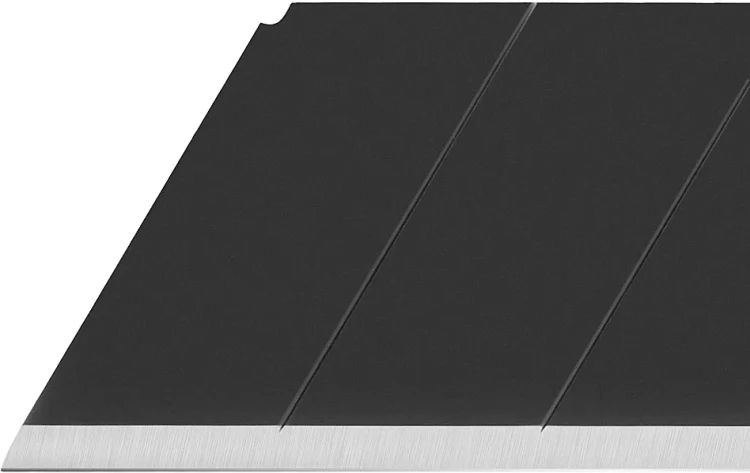 Лезвие OLFA BLACK MAX сегментированное, 8 сегментов, 18х100х0,5мм, 50шт OL-LBB-50B купить в Ноябрьске