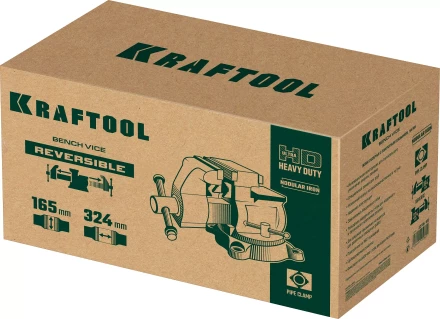 Тиски KRAFTOOL Reversible слесарные 32705-165 купить в Ноябрьске