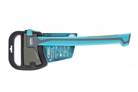 Топор универсальный 800 гр кованый тефлоновое покрытие двухкомпонентное пластиковое топорище 450 мм Gross 21452 купить в Ноябрьске