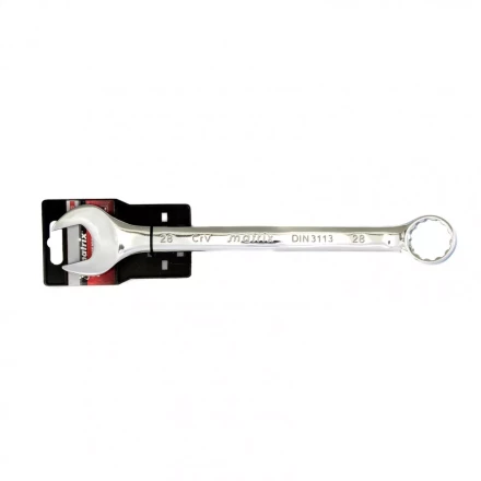 Ключ комбинированный 28 мм CrV полированный хром Matrix 15173 купить в Ноябрьске