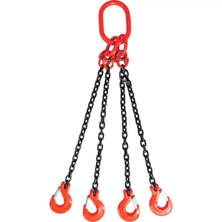 Строп цепной TOR 4СЦ г/п 6,7 т 2,0 м с самозакрывающимися крюками 1018432 купить в Ноябрьске