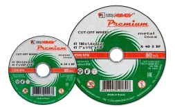 Круг отрезной по металлу + нержавеющая сталь 125 х 1,2 х 22 мм ПРЕМИУМ Луга 73713