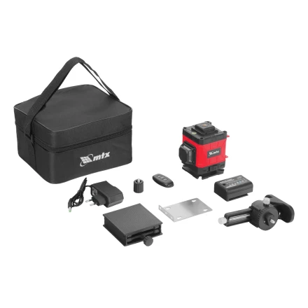 Лазерный уровень м-призм. ML 360-3 Basic SET, 30 м, зеленый луч, акк. Li 3000 мАч, сумка// MTX 35083 купить в Ноябрьске