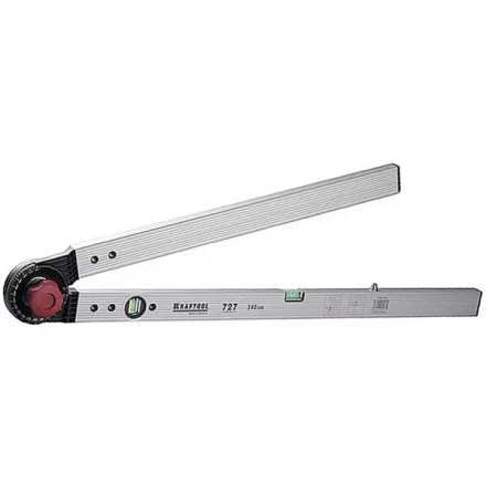 Уровень KRAFTOOL алюминиевый угловой, 1-270 градусов, 600 / 1400мм 34727-140 купить в Ноябрьске