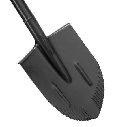 Лопата штыковая Сибртех, 210х290х1150 мм, цельнометаллическая, с зубьями, 61369 купить в Ноябрьске