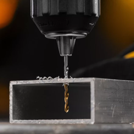 Сверло спиральное по металлу Denzel 2,5 x 57 мм, Р6М5, Golden Tip , 2шт. 718224 купить в Ноябрьске