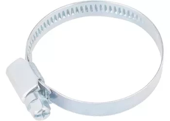 Хомуты из нержавеющей стали стандартное болтовое крепление 80-100 мм 25шт ширина 9мм ШУРУПЬ 45665 купить в Ноябрьске