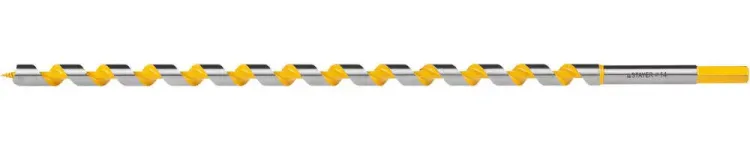 Сверло по дереву "Spiral", спираль Левиса, HEX хвостовик, STAYER Professional 29475-450-14, d=14х450мм 29475-450-14 купить в Ноябрьске