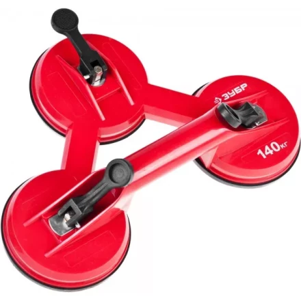 ЗУБР &quot;МАСТЕР&quot;. Стеклодомкрат пластмассовый, тройной, 100кг 33724-3 купить в Ноябрьске