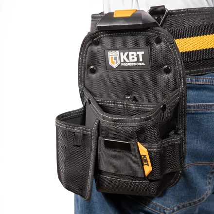 Быстросъемная поясная сумка модульного типа на клипсе с широким держателем КВТ СМ-08 (91981) купить в Ноябрьске