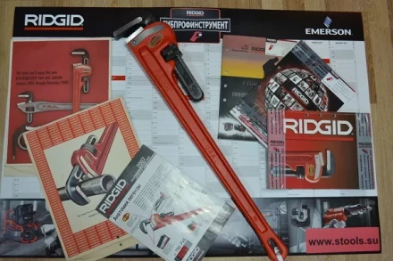 Прямой трубный ключ для тяжелых работ 36  31035 купить в Ноябрьске