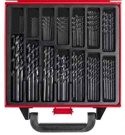 ЗУБР 99 шт, (1-10 мм), сталь Р4М2, класс В, мет.бокс, набор сверл по металлу (29605-H99) купить в Ноябрьске