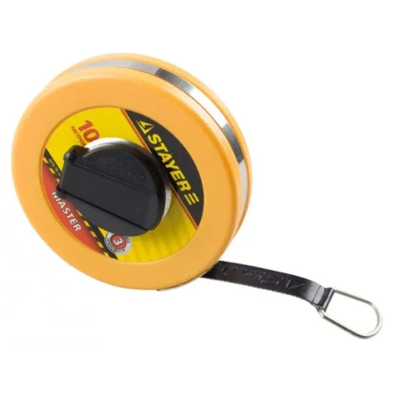 Мерная лента STAYER &quot;MASTER&quot; F-10, фиберглассовое двустороннее полотно, 10м 3415-10_z01 купить в Ноябрьске