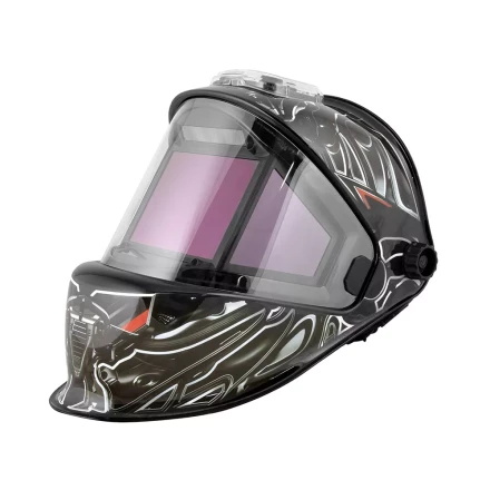 Маска сварщика Корунд МЕГА чёрная ф-р MEGA внеш. регулировка в коробке купить в Ноябрьске