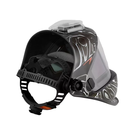 Маска сварщика Корунд МЕГА чёрная ф-р MEGA внеш. регулировка в коробке купить в Ноябрьске