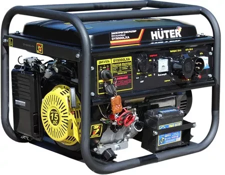 Бензогенератор Huter DY8000LXA с АВР купить в Ноябрьске