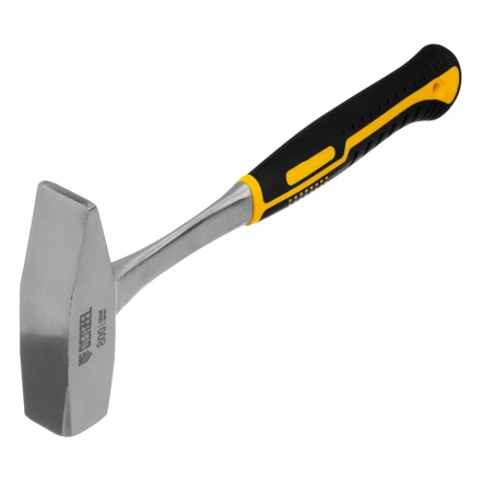 Молоток слесарный 800 г Denzel 10405, цельнометаллический, двухкомпонентная рукоятка купить в Ноябрьске