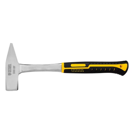 Молоток слесарный 800 г Denzel 10405, цельнометаллический, двухкомпонентная рукоятка купить в Ноябрьске