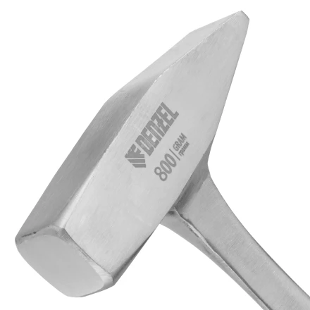 Молоток слесарный 800 г Denzel 10405, цельнометаллический, двухкомпонентная рукоятка купить в Ноябрьске