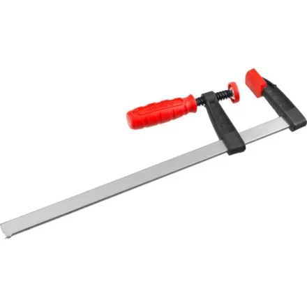 Струбцина ЗУБР &quot;МАСТЕР&quot;, тип &quot;F&quot;, пластмассовая ручка, стальная закаленная рейка, 50х250мм 32150-050-250 купить в Ноябрьске