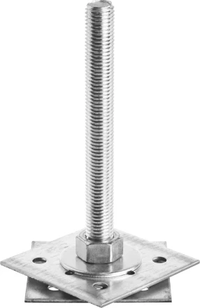 Анкер ЗУБР &quot;МАСТЕР&quot; регулируемый по высоте, 100х200х100мм, М20, 1шт 310265-100-20 купить в Ноябрьске