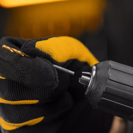 Сверло спиральное по металлу 3 x 60 мм, Р6М5, Golden Tip , 2шт. Denzel 718225 купить в Ноябрьске