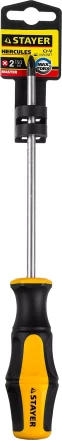 Отвертка STAYER &quot;MASTER&quot; &quot;HERCULES&quot;, Сr-V, противоскользящая рукоятка, PH2x150мм 25052-2-15_z02 купить в Ноябрьске