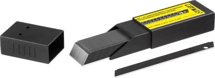 Лезвия OLFA сегментированные BLACK MAX, 9х80х0,38мм, 13 сегментов, 50шт OL-ABB-50B купить в Ноябрьске