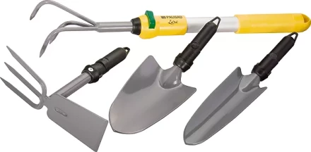 Садовый набор 5 предметов со съёмной рукояткой PALISAD-LUXE 63032 купить в Ноябрьске