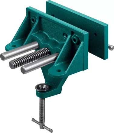 Тиски KRAFTOOL столярные переносные, на струбцине 32720-155 купить в Ноябрьске