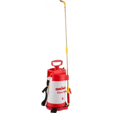 Опрыскиватель GRINDA садовый &quot;Clever Spray&quot;,5 л, с латунным  телескоп. удлинителем и упорами для ног 8-425155_z01 купить в Ноябрьске